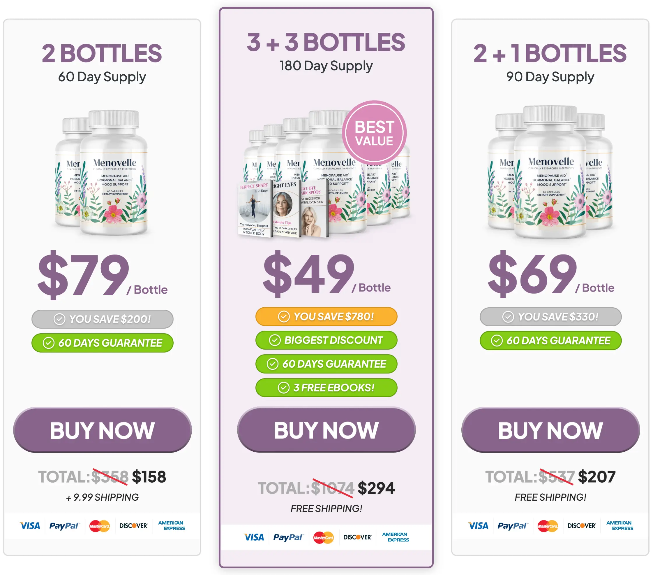 menovelle pricing